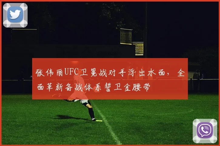 张伟丽UFC卫冕战对手浮出水面，全面革新备战体系誓卫金腰带