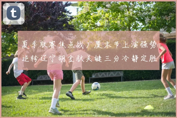 夏季联赛焦点战广厦末节上演强势逆转辽宁胡金秋关键三分冷静定胜局